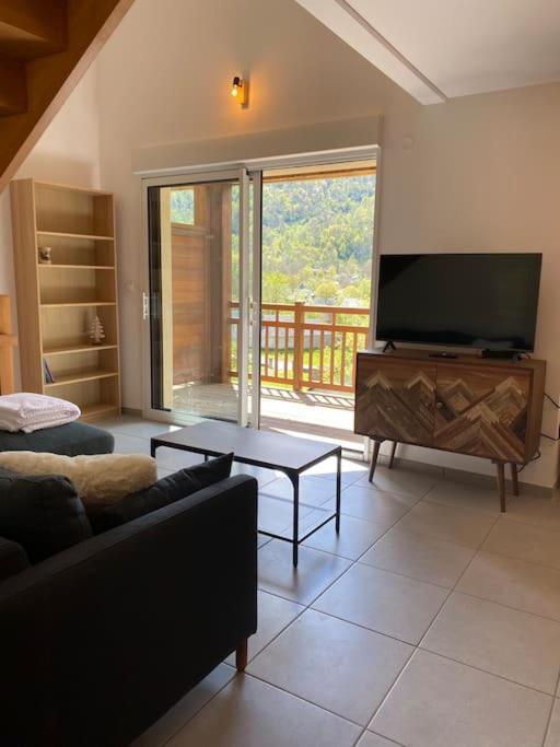 Charmant T4 Duplex Vue Montagne Loudenvielle Esterno foto