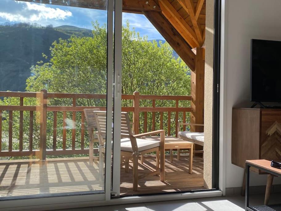 Charmant T4 Duplex Vue Montagne Loudenvielle Esterno foto
