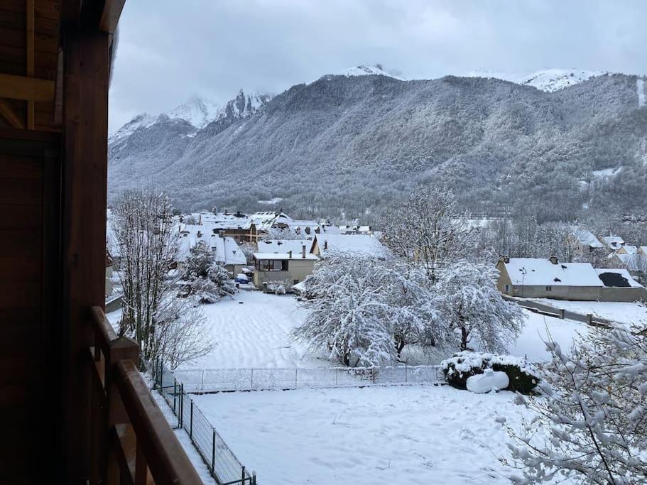 Charmant T4 Duplex Vue Montagne Loudenvielle Esterno foto