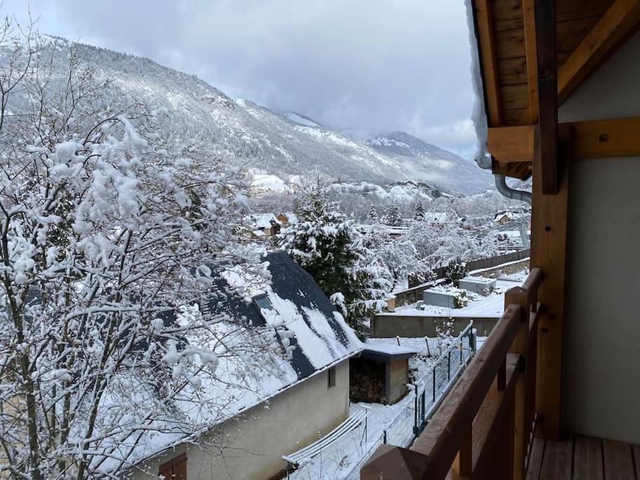 Charmant T4 Duplex Vue Montagne Loudenvielle Esterno foto